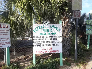 hernando beach florida public boat ramp